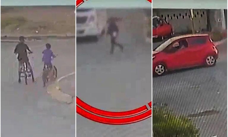 Luto en Pesquería: Mueren Dos Niños Atropellados; Video lo Graba Todo