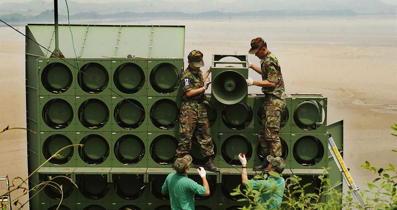 Corea del Sur silencia la propaganda en un audaz gesto a Pyongyang