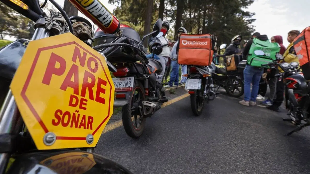 Bloqueo en Reforma: el costo millonario para la ‘gig economy’