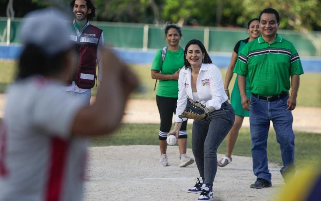 Las primeras acciones de Estefanía Mercado en Playa del Carmen