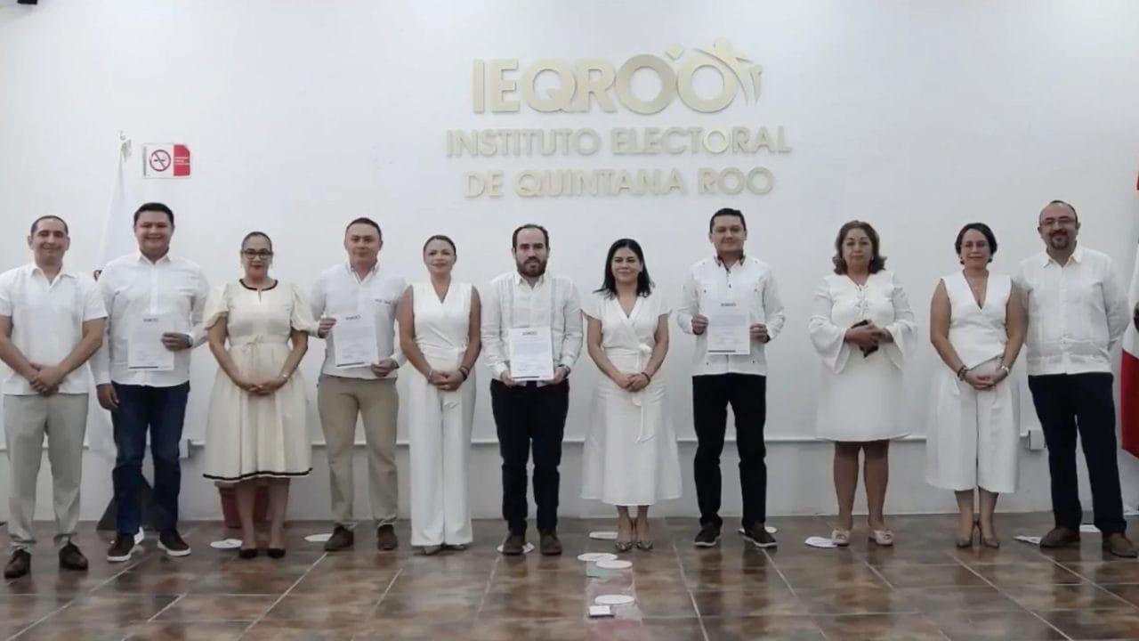 Concluye proceso electoral judicial en Quintana Roo con entrega de constancias
