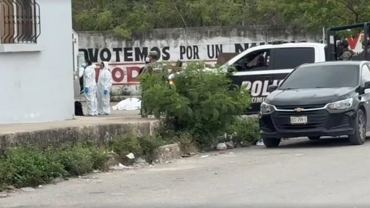 Hallan cuerpo descuartizado en contenedor de basura en Villas Otoch Paraíso Hallan cuerpo descuartizado en contenedor de basura en Villas Otoch Paraíso