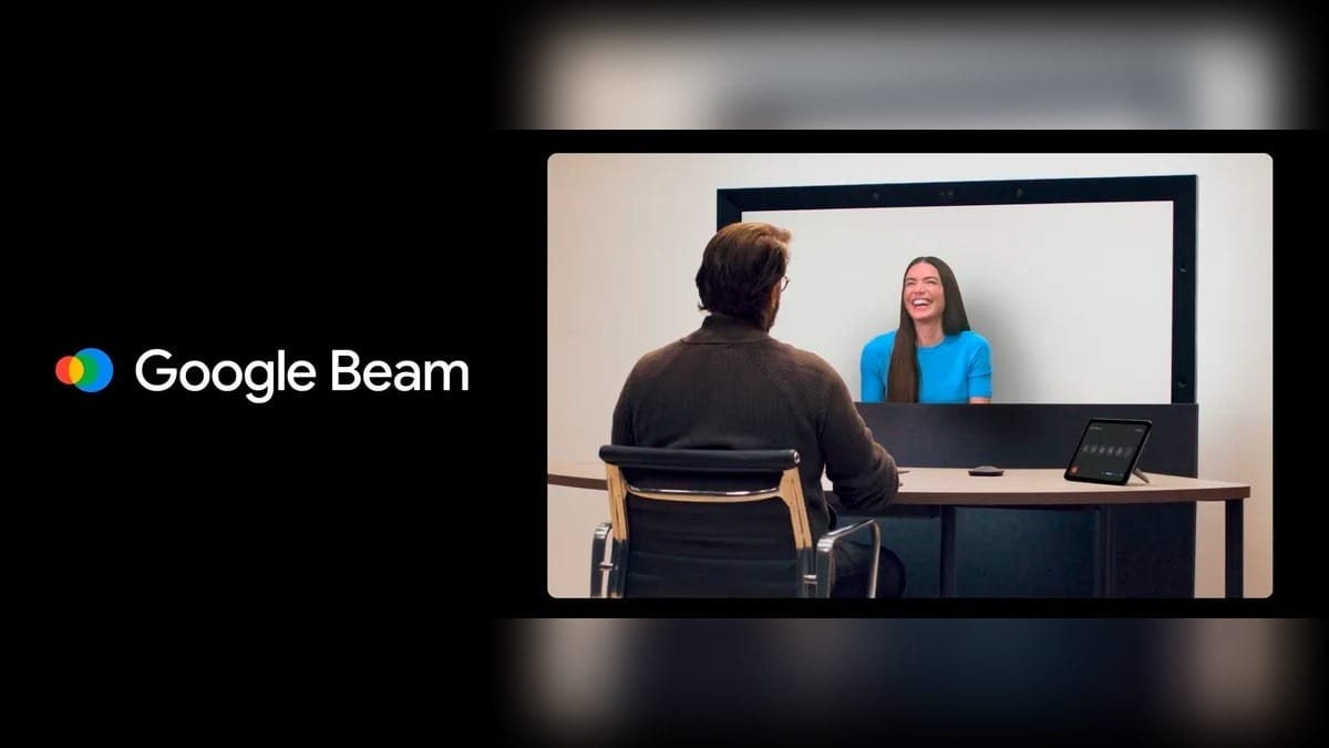 Google Beam Así funcionan las videollamadas 3D Adiós a las videollamadas planas: Así funciona la tecnología 3D de Google