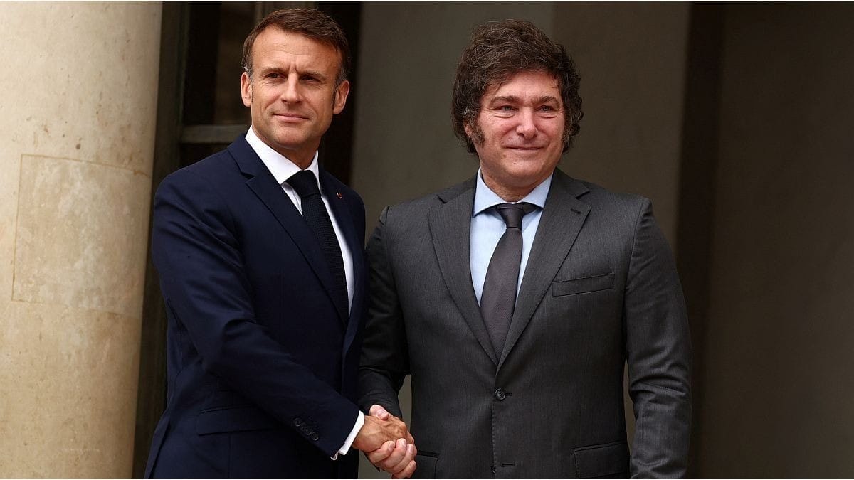 Javier Milei se reúne con Emmanuel Macron París: Política Interna y Diplomacia Internacional