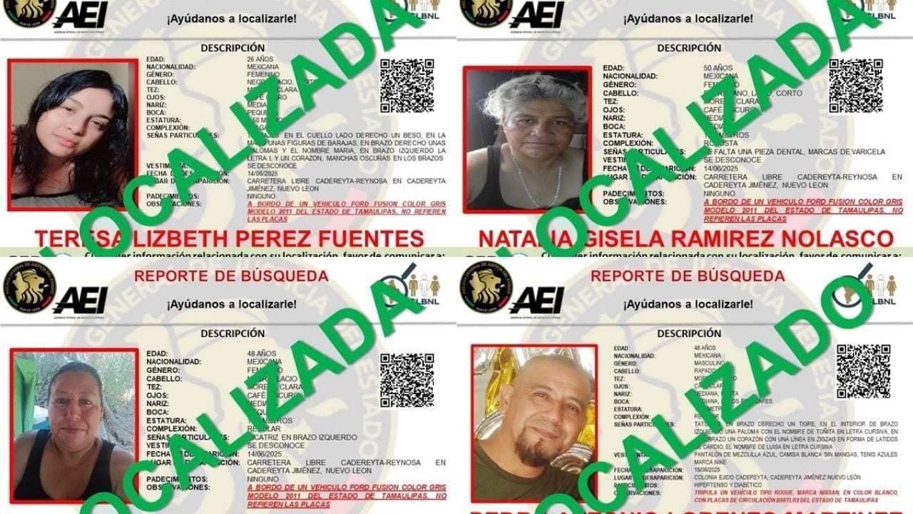Rescatan a 4 Secuestrados en NL; Abaten a un Delincuente