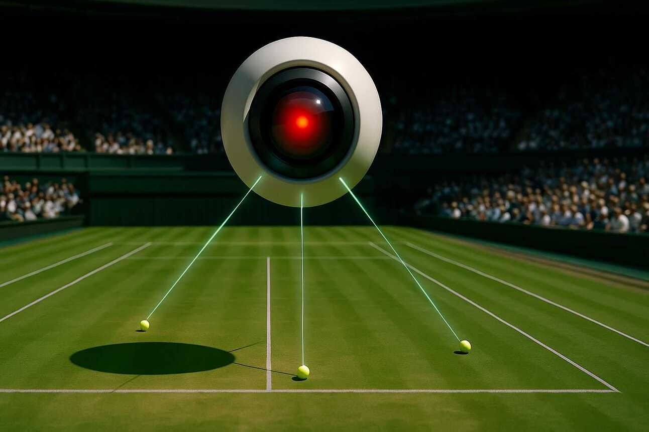 Wimbledon sin alma: La tecnología que reemplaza drama humano de jueces