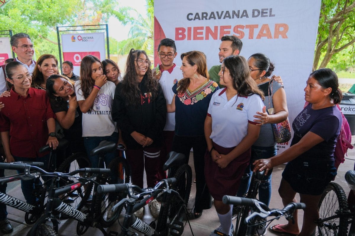 Mara Lezama lleva justicia social a Luis Echeverría Álvarez con la Caravana del Bienestar