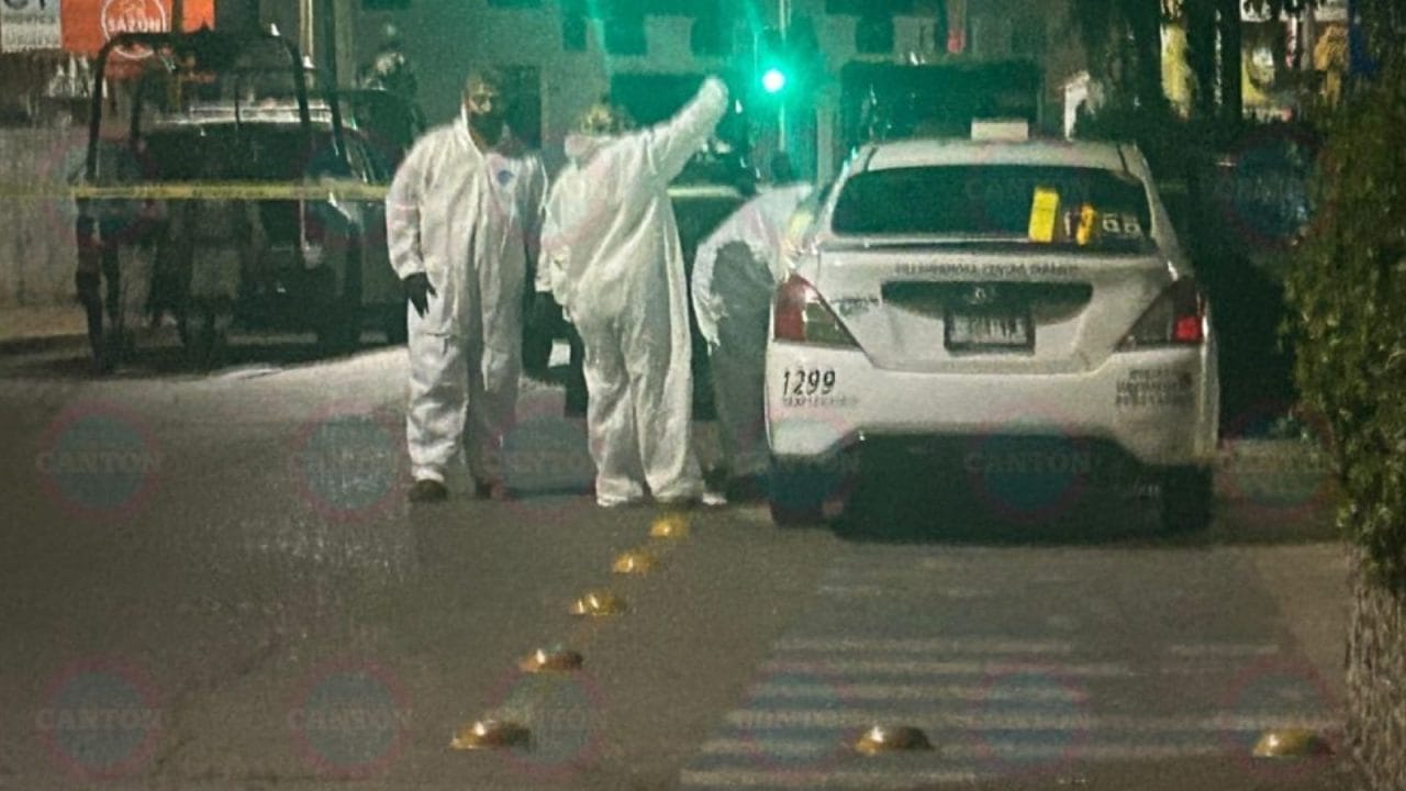 Terror en Villahermosa: acribillan a pasajera de taxi