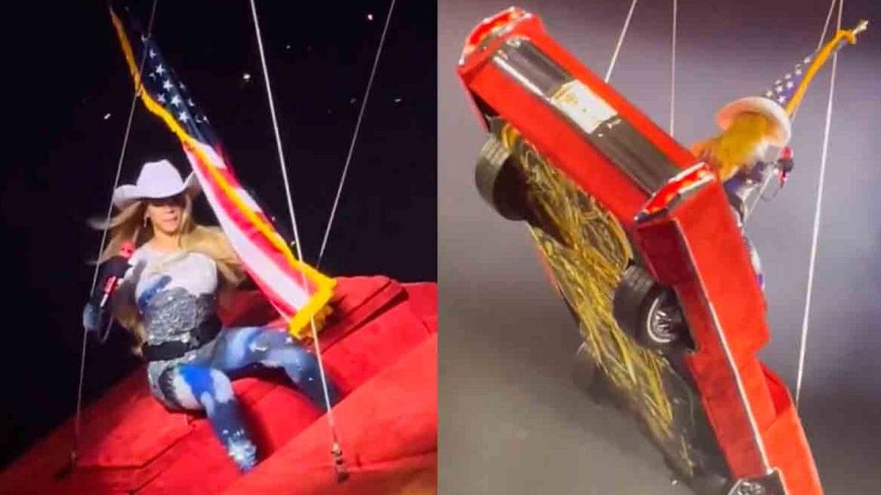 beyonce_concierto Beyoncé suspendida en el aire: El video y su reacción de reina