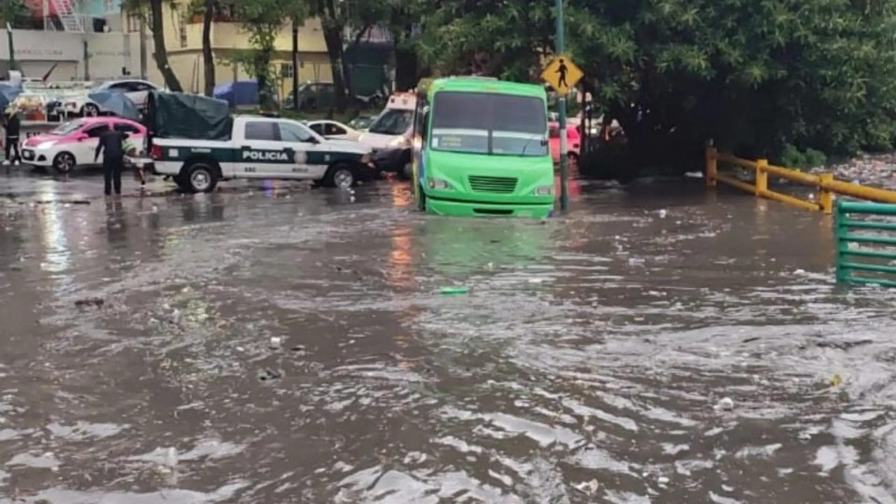 cdmx_lluvias_torrenciales CDMX bajo el agua: Lluvias torrenciales desatan caos y parálisis