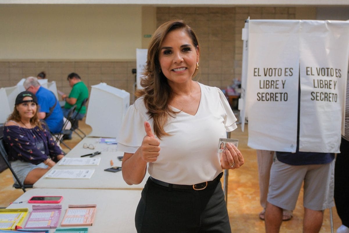 Mara Lezama vota en Cancún y destaca la importancia de la elección judicial Mara Lezama vota en Cancún y destaca la importancia de la elección judicial