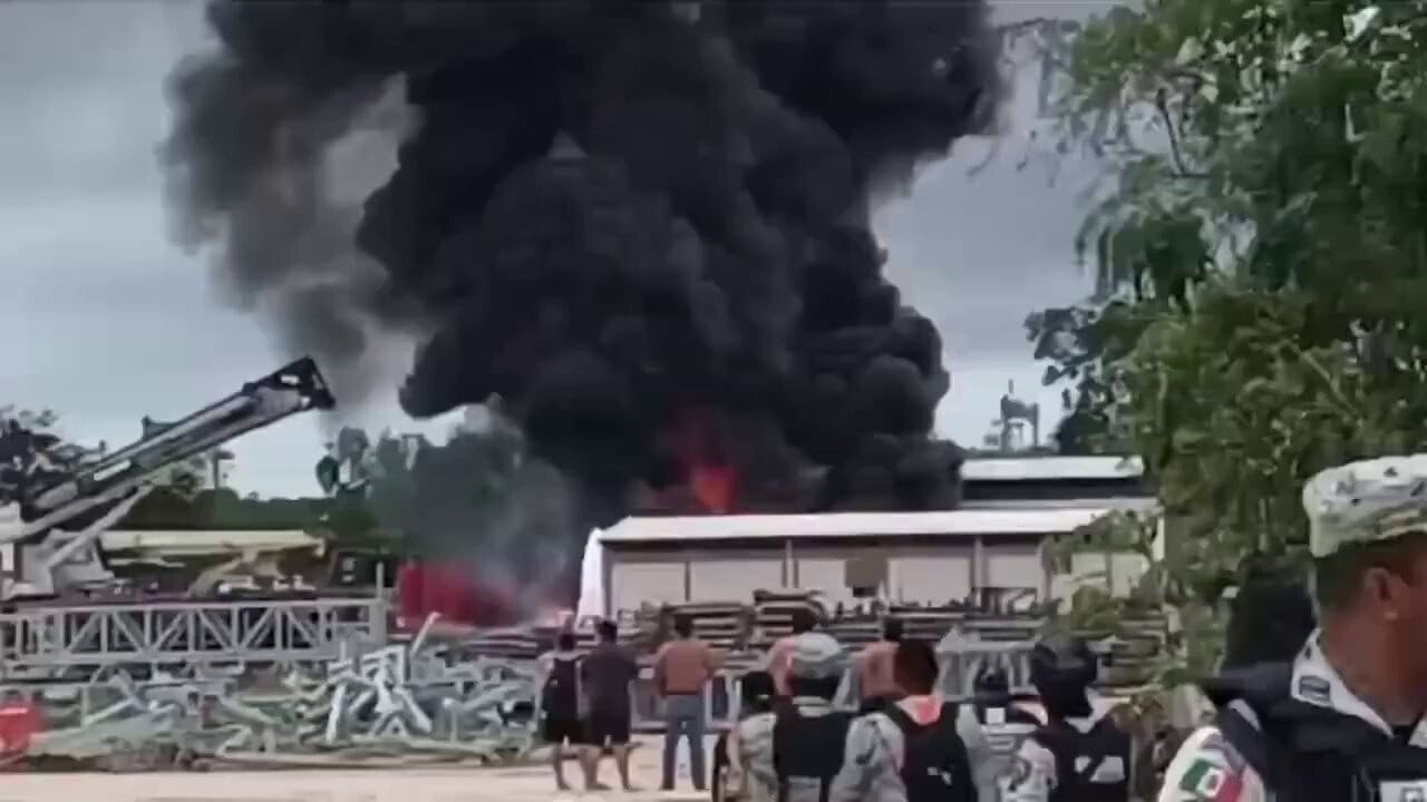 incendio_tren_maya_tramo_6 Incendio en el Tren Maya: ¿qué pasó en el tramo 6?