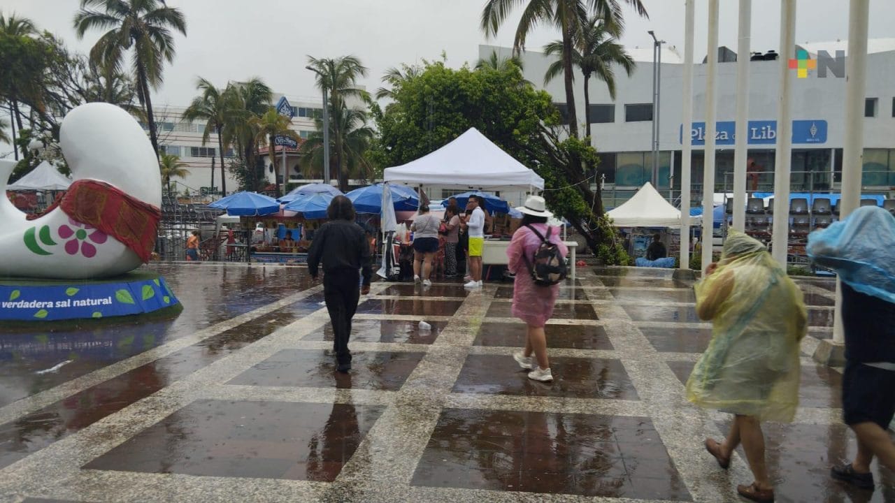 ¡Alerta Carnaval! Fuertes tormentas y lluvia amenazan la fiesta en Veracruz