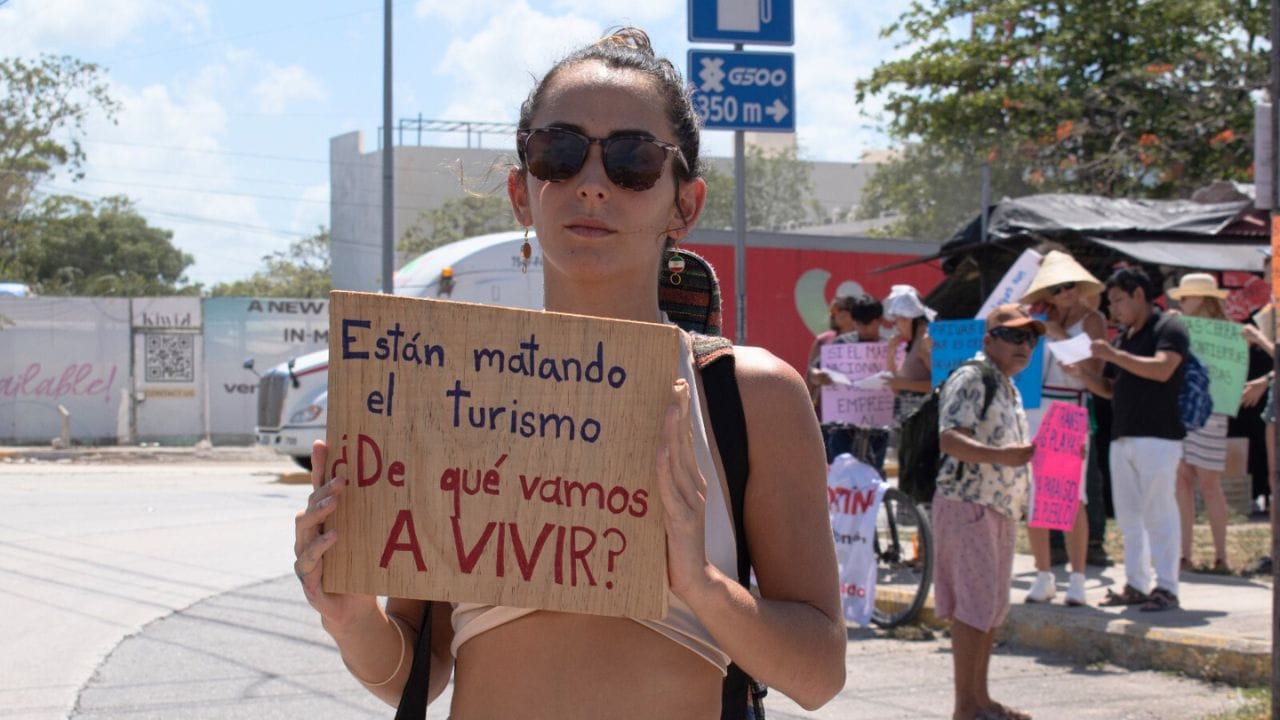 ¡Playas Libres YA! Protesta Masiva Sacude a Tulum HOY ¡Playas Libres YA! Protesta Masiva Sacude a Tulum HOY