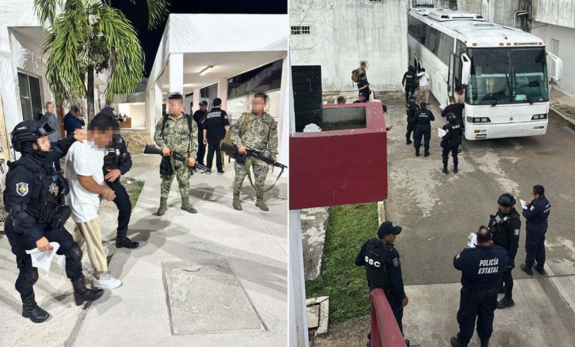 Operativo sorpresa: trasladan a 43 reos de alta peligrosidad