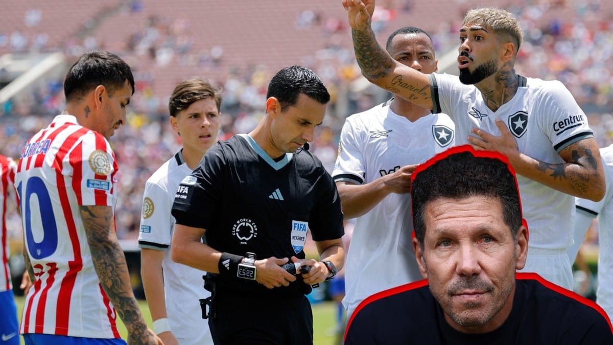 simeone_cesar_ramos_atletico “Nos perjudicaron": La furia de Simeone contra el árbitro que sella un fracaso