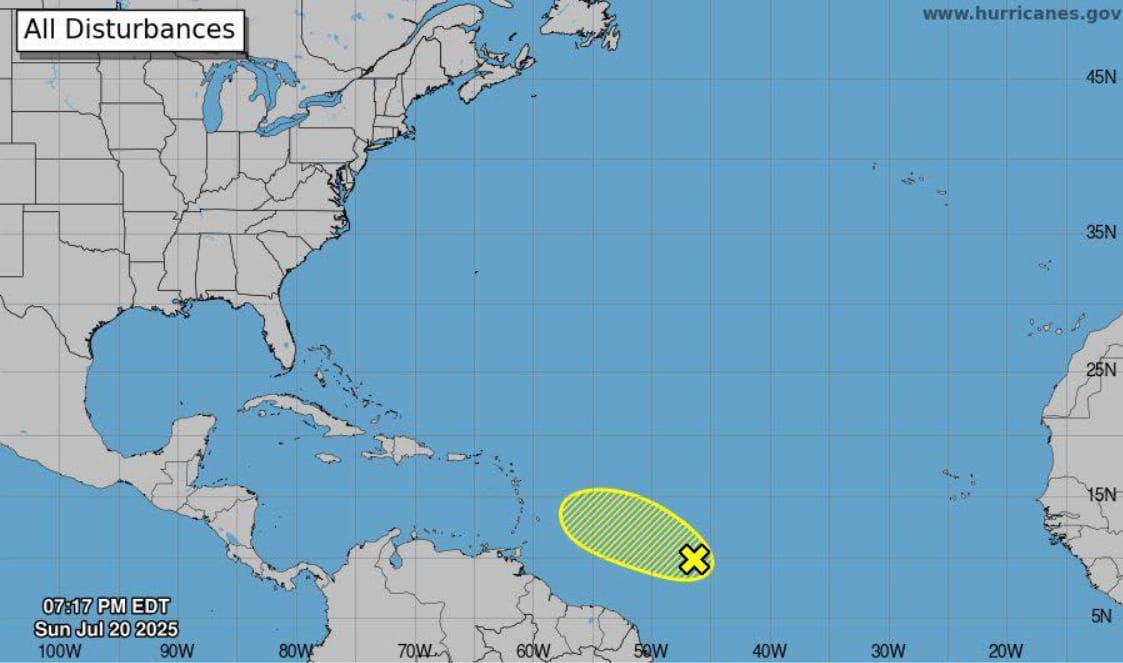 Incrementa la probabilidad de formación ciclónica en el Atlántico