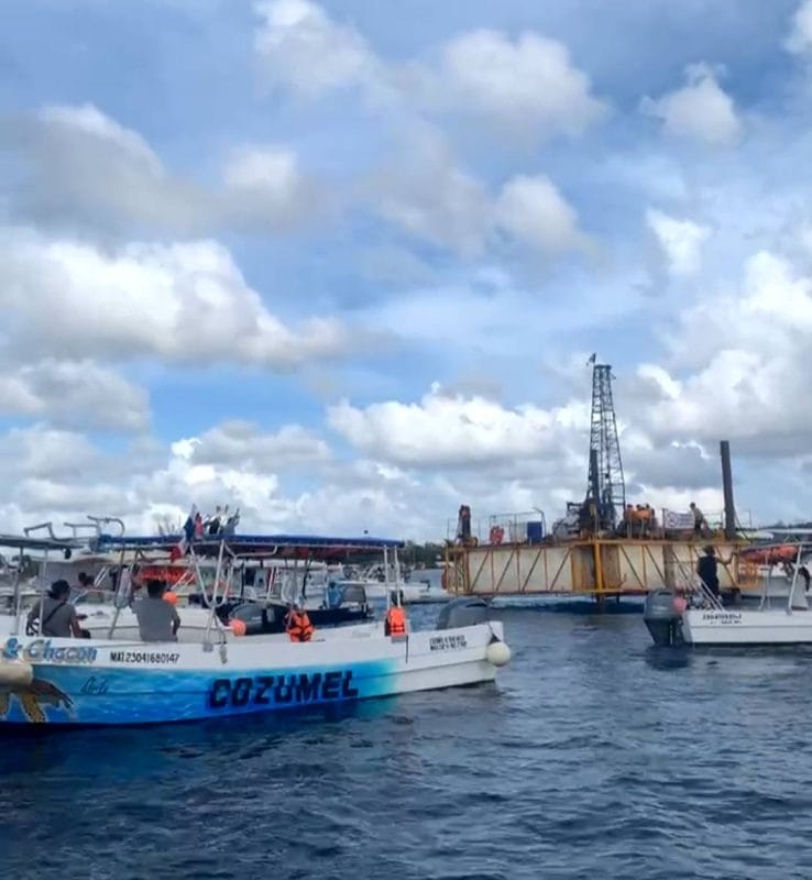 Empresa busca permiso ambiental para operar un muelle rústico en Cozumel Empresa busca permiso ambiental para operar un muelle rústico en Cozumel