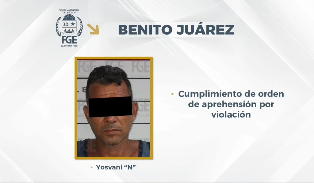 Detienen en Cancún a ciudadano cubano por violación y zoofilia