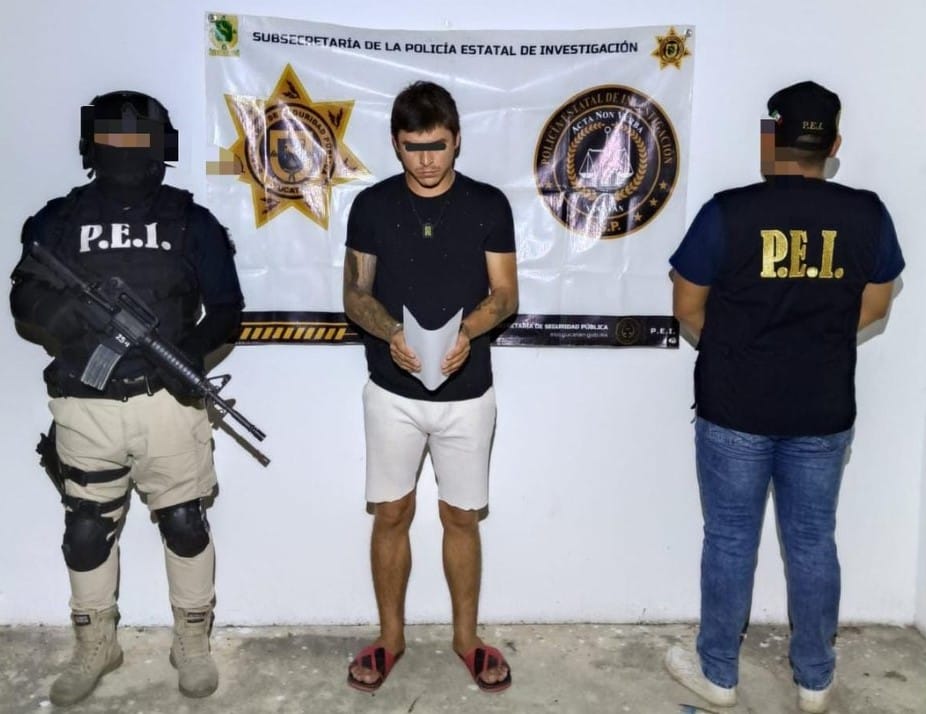 Detienen a tijuanense, presunto homicida de un joven en Dzununcán, Yucatán