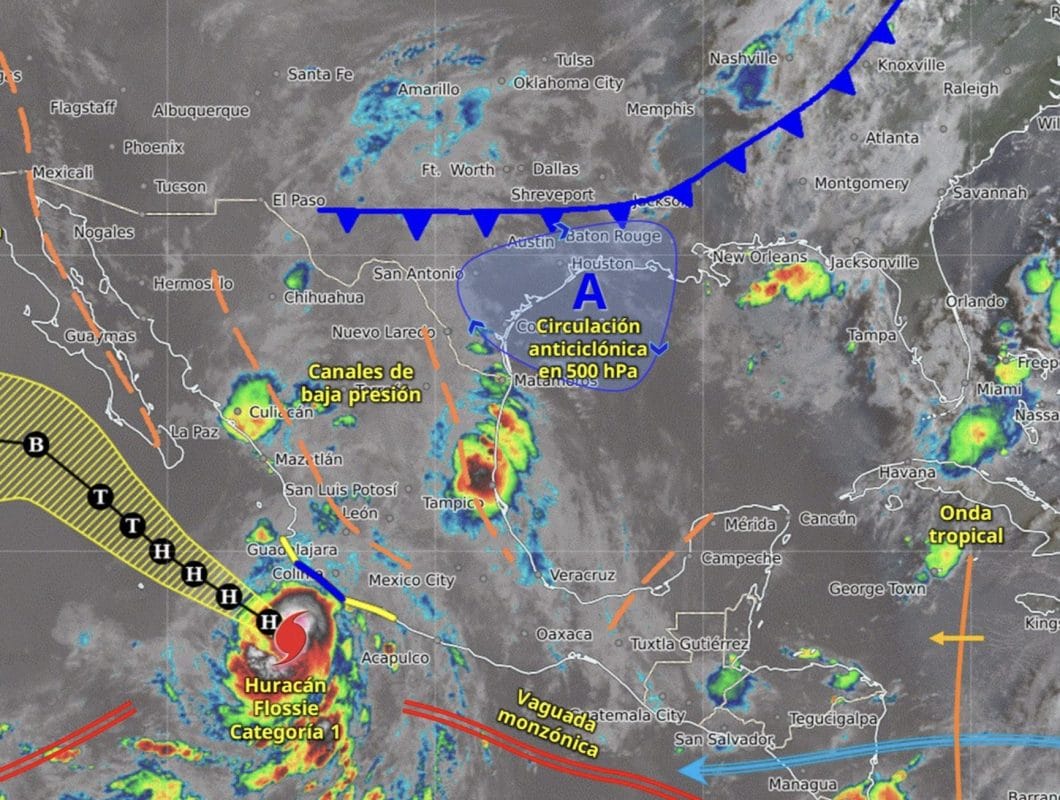 Otra onda tropical sobre la península de Yucatán: estos serán sus efectos