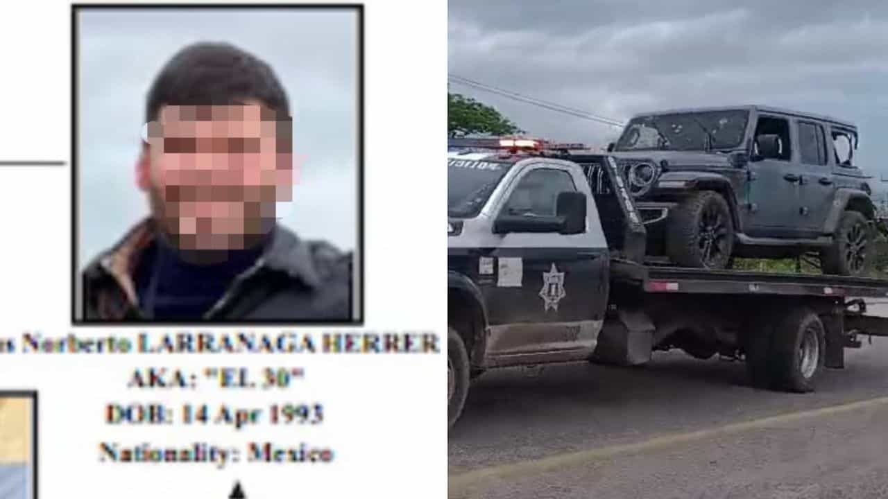 Abaten a “El 30”, operador del Cártel de Sinaloa