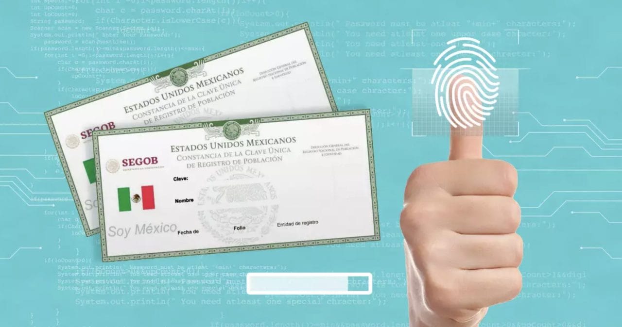 CURP Biométrico será documento oficial en México