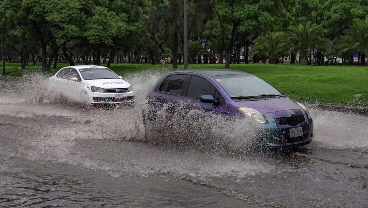 Pronóstico de Lluvias para CDMX y Edomex Hoy, 25 de Julio