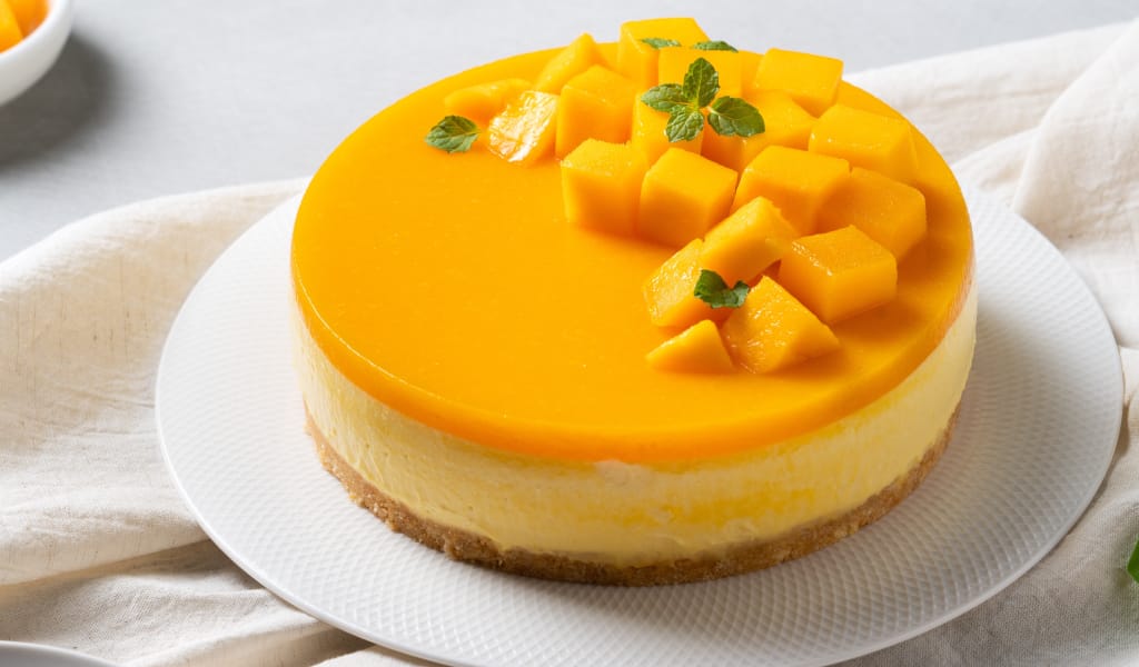 Cheesecake de mango sin horno: postre fresco, fácil y sin complicaciones