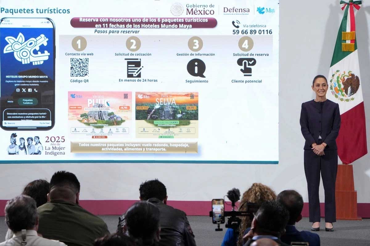 Claudia Sheinbaum afirma que el Tren Maya es rentable y estratégico Claudia Sheinbaum afirma que el Tren Maya es rentable y estratégico