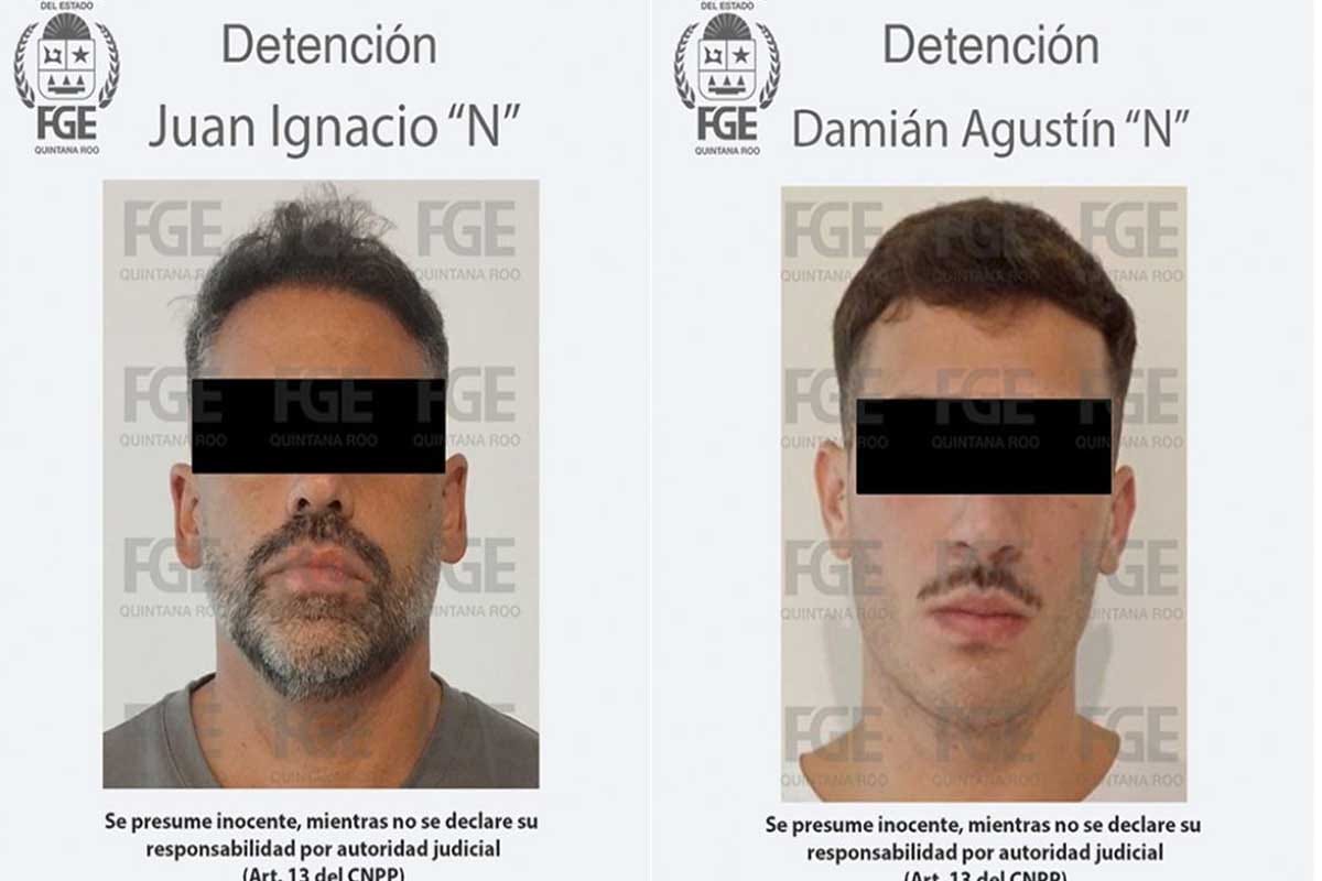 Detienen a 2 argentinos por presunto robo en Playa del Carmen Detienen a 2 argentinos por presunto robo en Playa del Carmen El texto original de este artículo fue publicado por la Agencia Quadratín en la siguiente dirección: https://quintanaroo.quadratin.com.mx/detienen-a-2-argentinos-por-presunto-robo-en-playa-del-carmen/ Este contenido se encuentra protegido por la ley. Si lo cita, por favor mencione la fuente y haga un enlace a la nota original de donde usted lo ha tomado. Agencia Quadratín. Todos los Derechos Reservados © 2023.