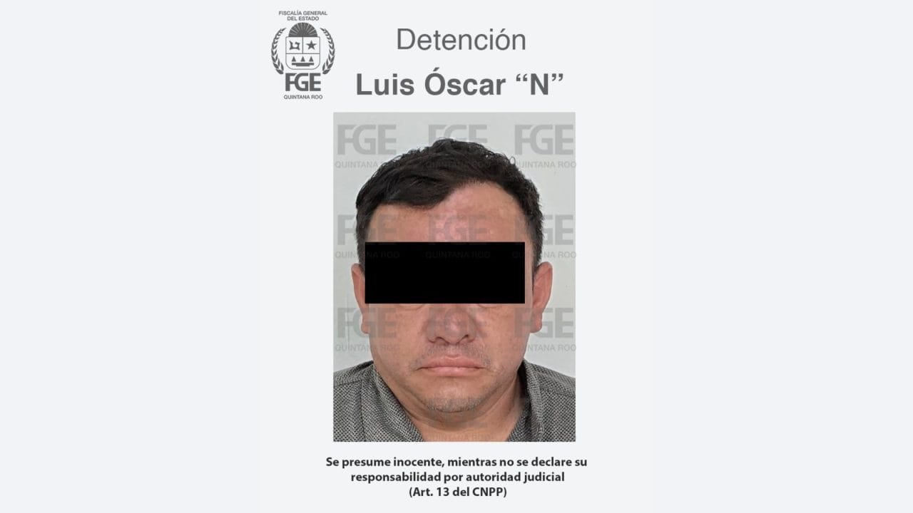 Capturan a presunto narcomenudista que colocaba mantas en Cancún