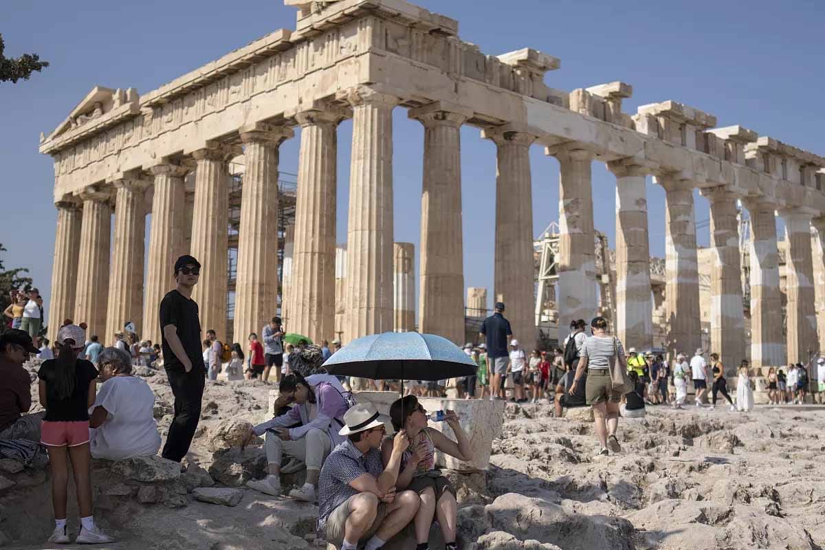 Grecia cierra la Acrópolis por ola de calor extrema para proteger patrimonio Grecia cierra la Acrópolis por ola de calor extrema para proteger patrimonio