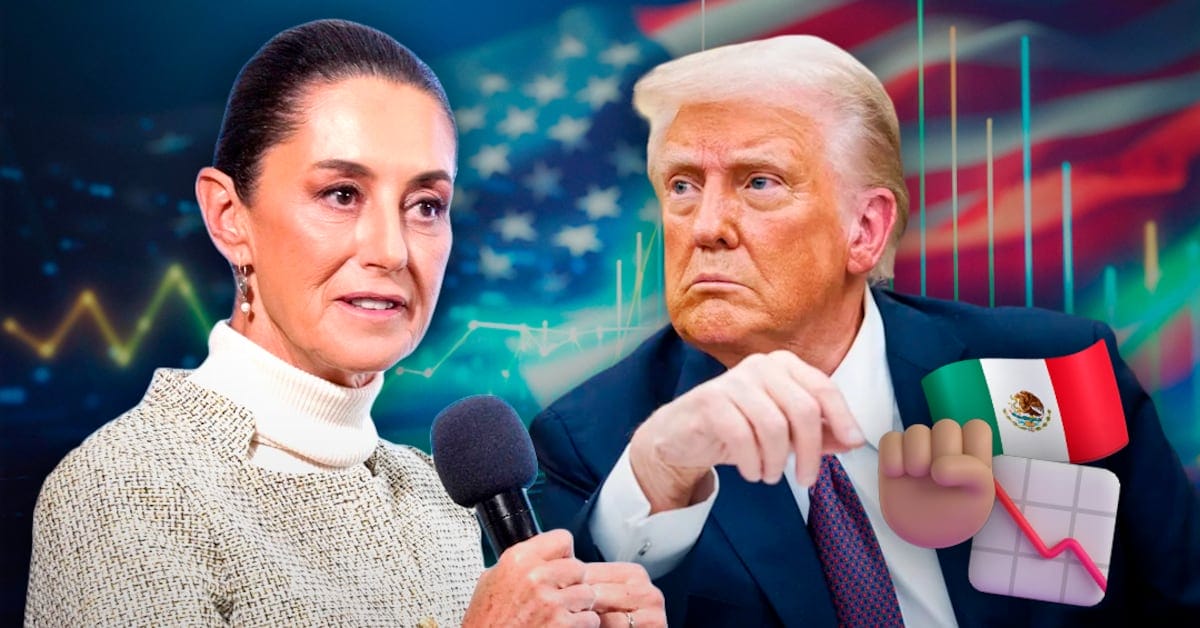 México responde a Trump: "trato injusto"; negocian para evitar arancel