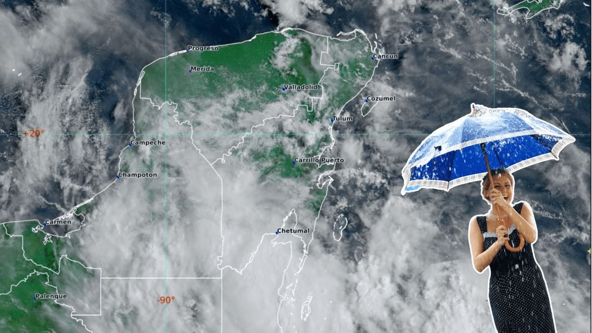 Onda Tropical 13 Provocará Lluvias Intensas en Península de Yucatán
