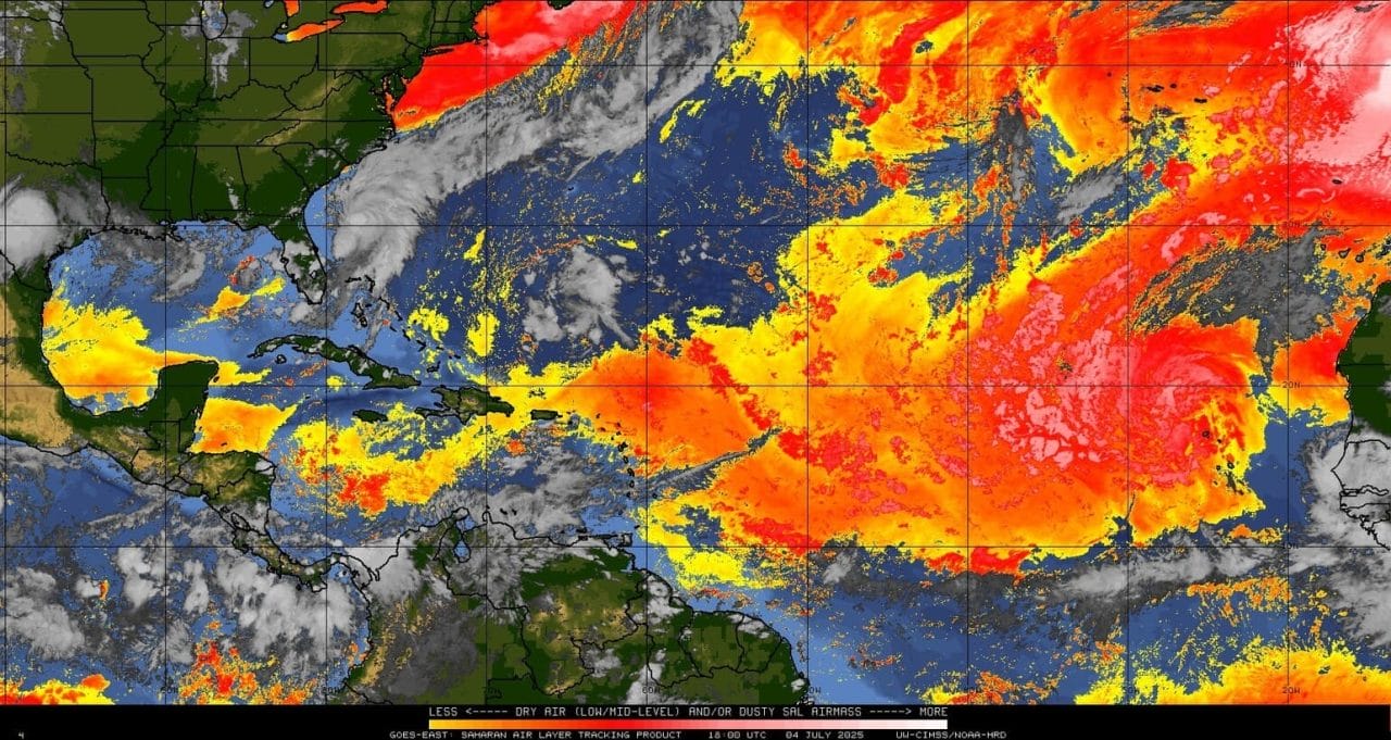 ¿Es peligroso el polvo del Sahara que llega a la península de Yucatán? ¿Es peligroso el polvo del Sahara que llega a la península de Yucatán?