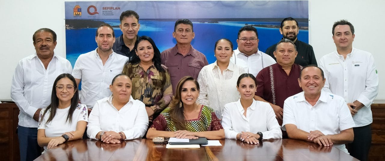 Mara Lezama y alcaldes revisan proyectos clave para el desarrollo de Quintana Roo Mara Lezama y alcaldes revisan proyectos clave para el desarrollo de Quintana Roo