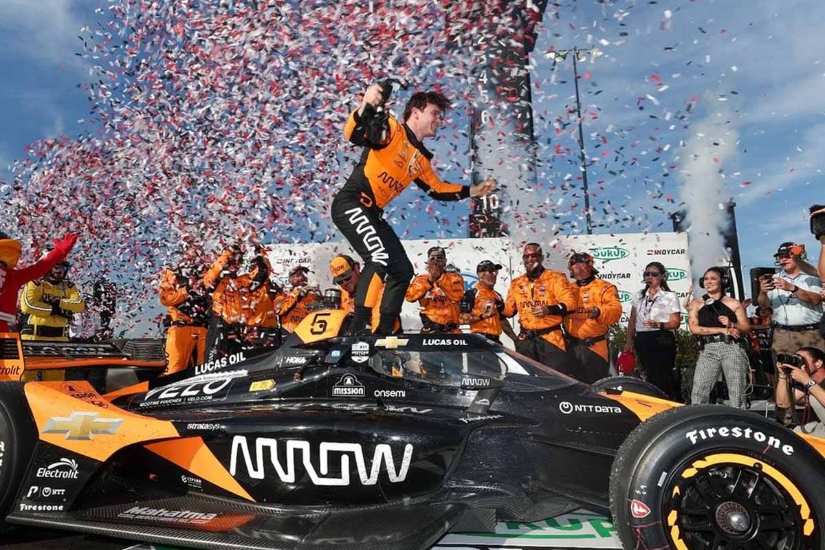 Pato O'Ward, Victoria de Genio: Así se Vengó de su Rival en Iowa