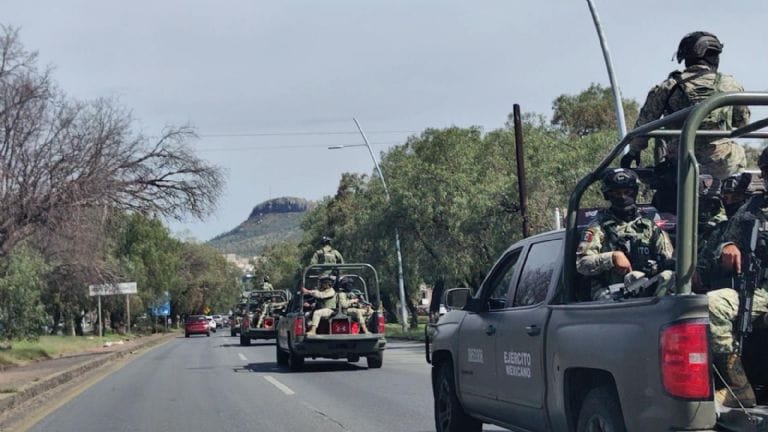 Secuestran a 3 elementos de la Guardia Nacional en Zacatecas; envían 300 militares como respuesta