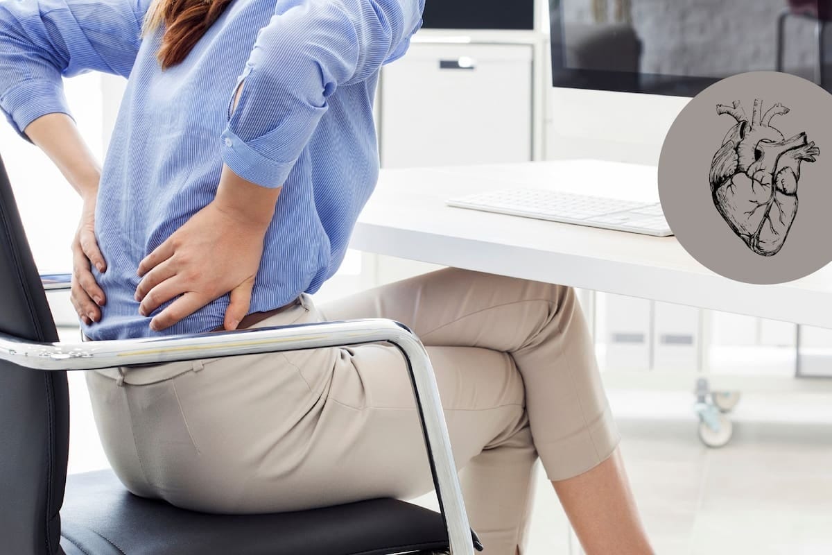 Sedentarismo y corazón: el riesgo oculto de pasar horas sentado