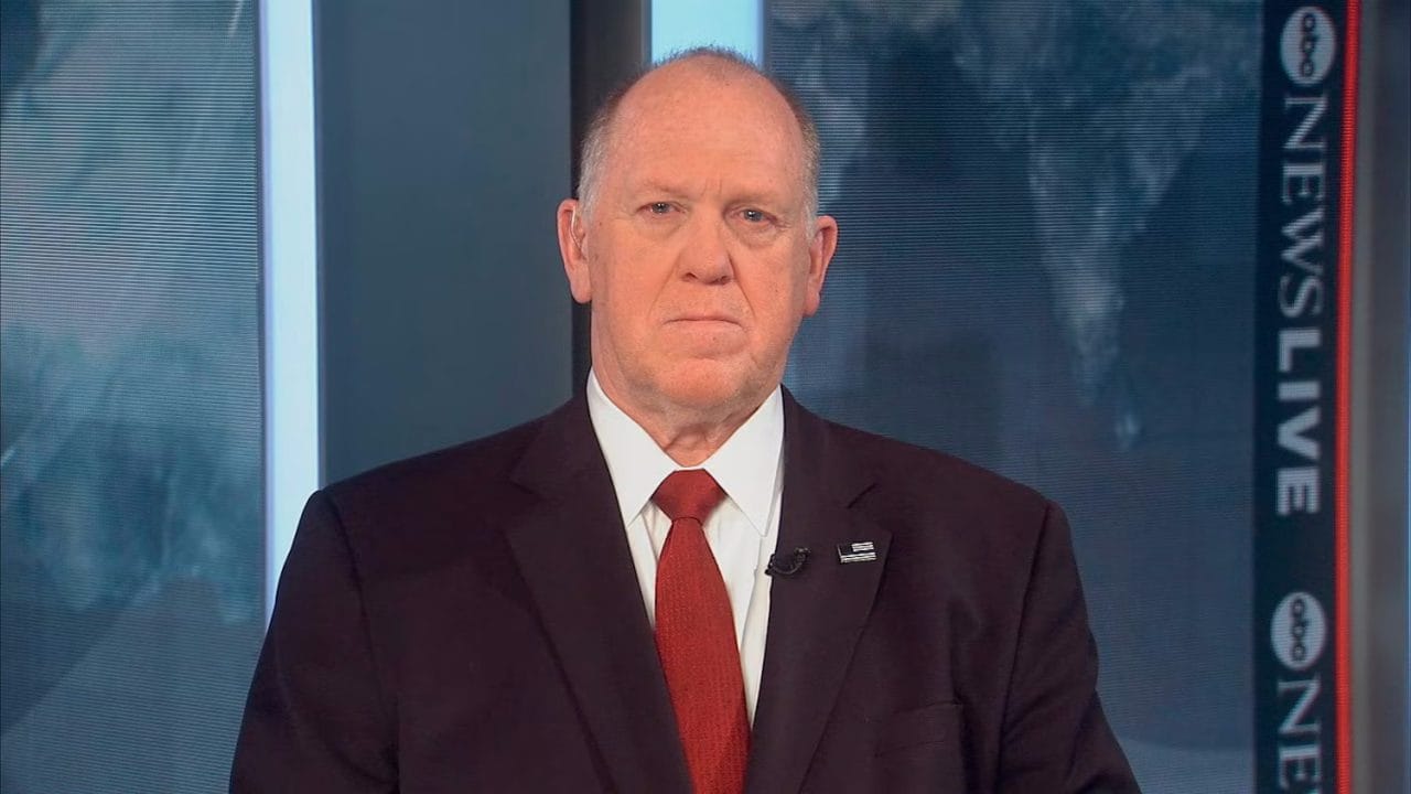 Tom Homan dice que Trump los acabará de la faz de la Tierra