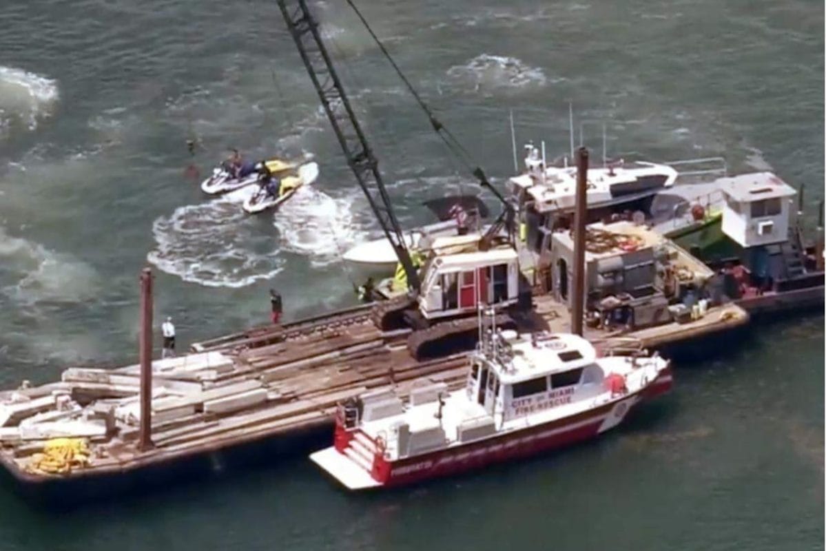 Tragedia en Miami Mueren 2 niñas en choque de velero Tragedia en Miami: Mueren 2 niñas en choque de velero