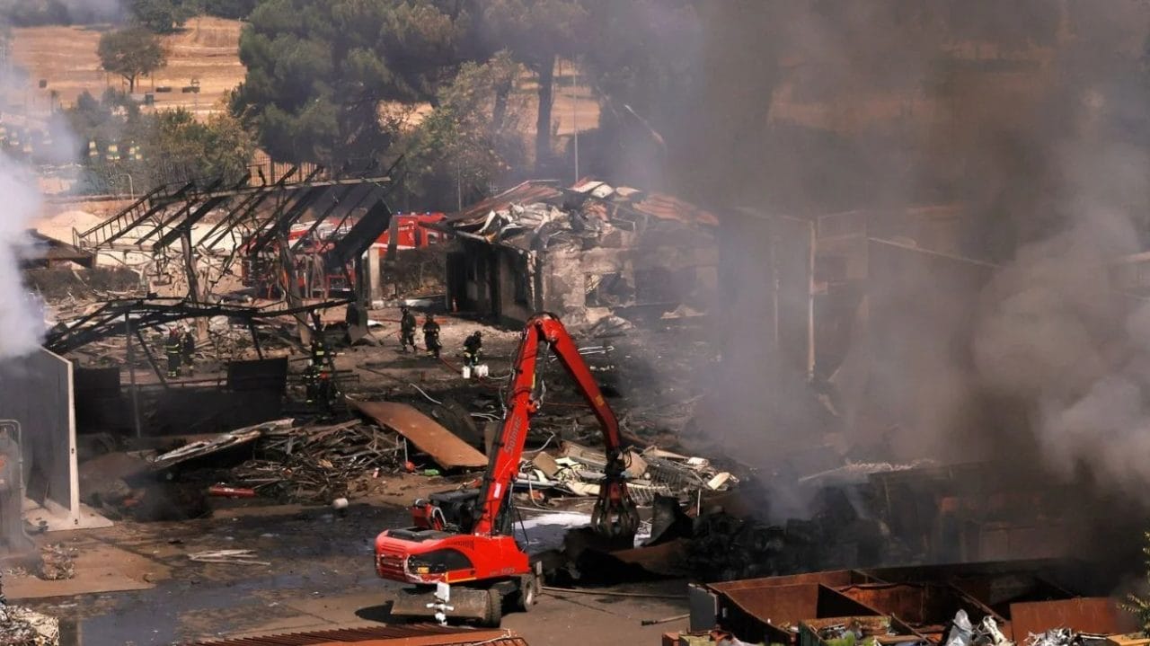 Pánico en Roma: Explosión en Gasolinera Deja Decenas de Heridos