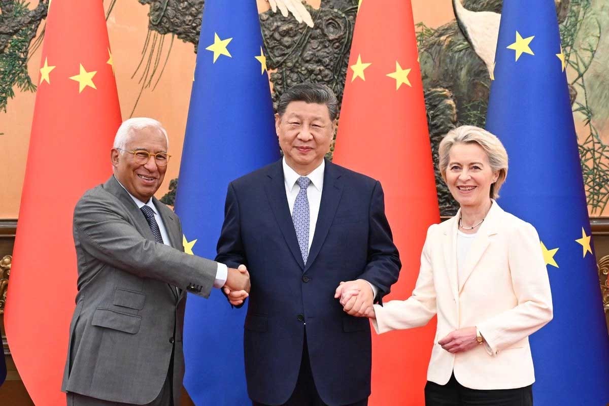 Xi Jinping exige a la UE mantener apertura comercial sin restricciones Xi Jinping exige a la UE mantener apertura comercial sin restricciones