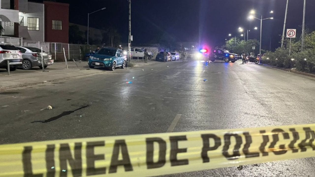 ataque_armado Pánico en Cancún: Ataque armado en Av. Lakín deja un herido de bala