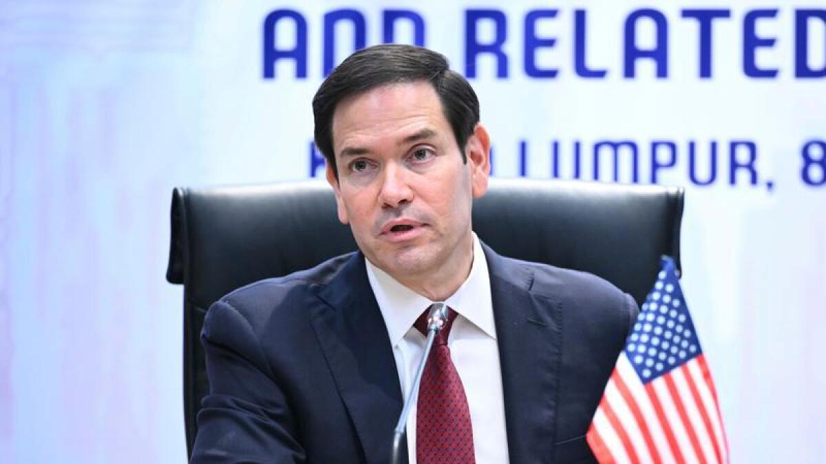 Rubio vs. Wang Yi: el duelo que define el futuro de Asia en Kuala Lumpur Rubio vs. Wang Yi: el duelo que define el futuro de Asia en Kuala Lumpur