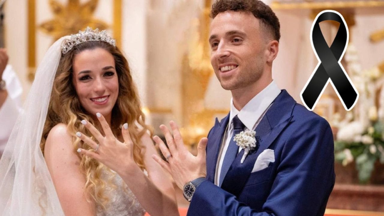 Tragedia: Diogo Jota muere 11 días después de casarse con la madre de sus 3 hijos 