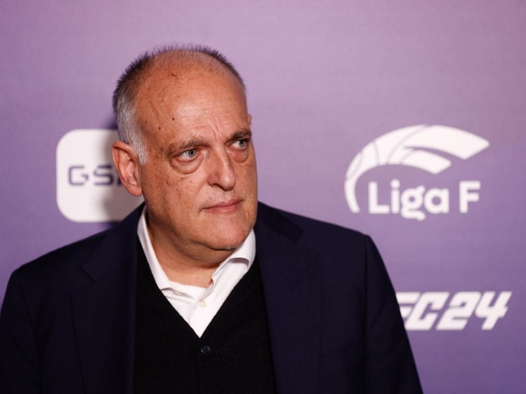 Tebas le cierra la puerta a Courtois: LaLiga no moverá el debut del Real Madrid