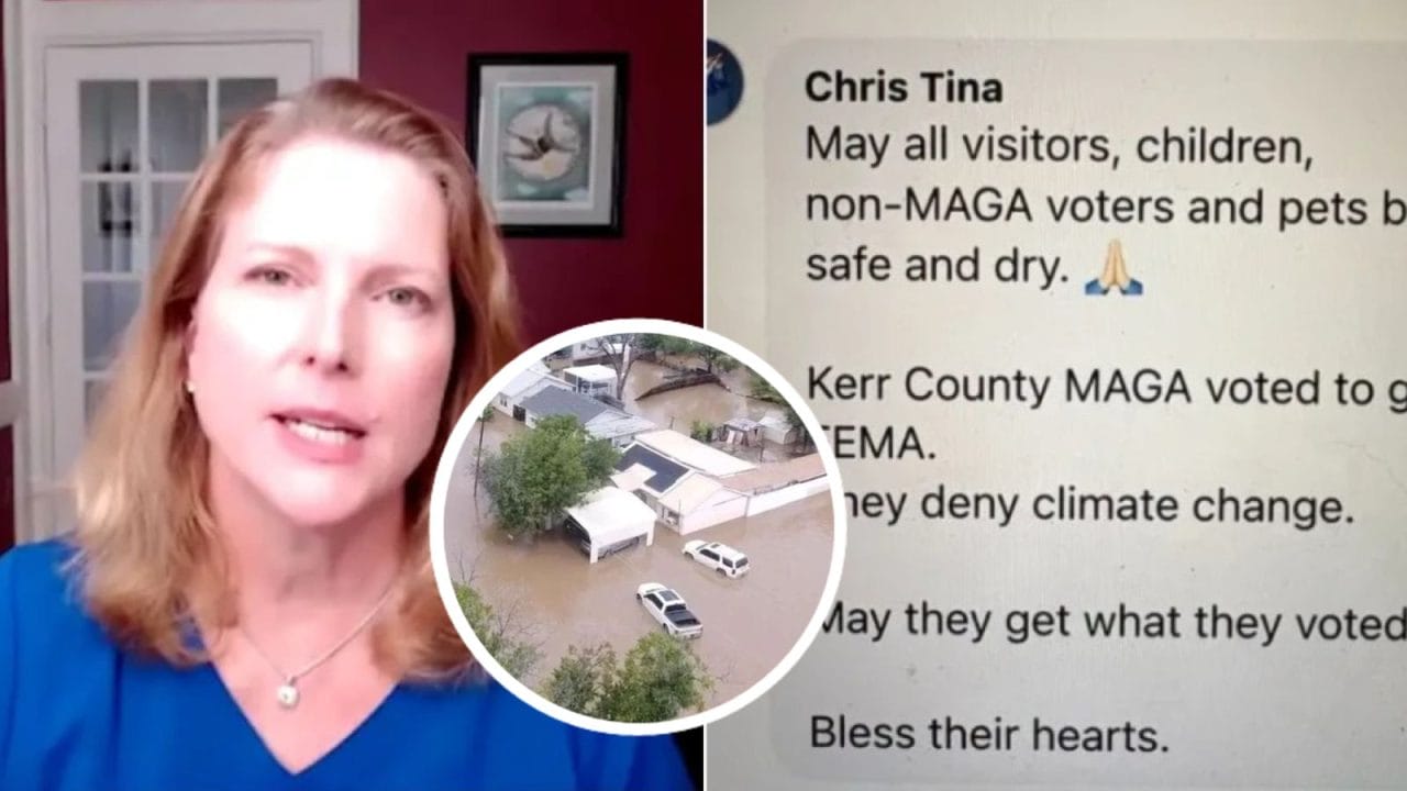 inundaciones_texas_doctora "Que obtengan lo que votaron": Pediatra despedida por post sobre víctimas