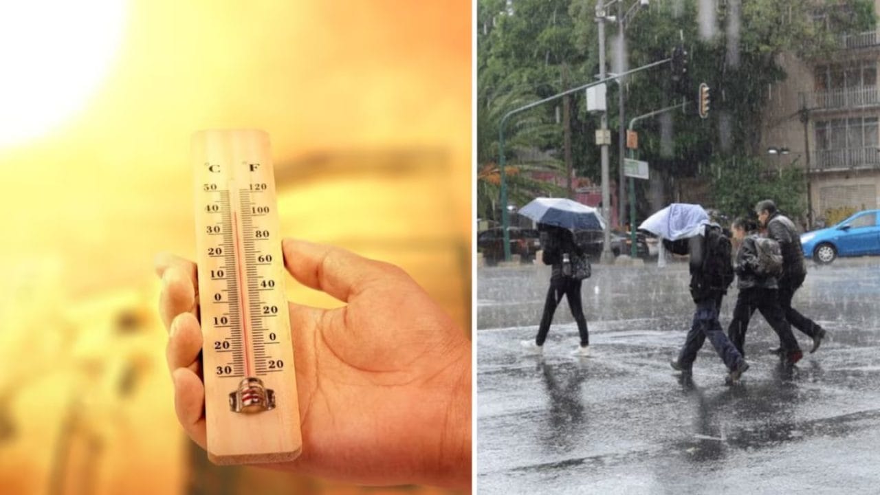 Monzón y ondas tropicales traen lluvias y calor extremo en estos estados de México